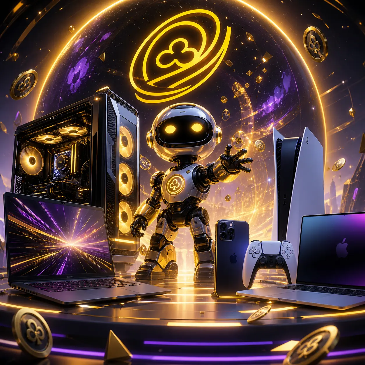 NEO Robot — главный приз акции Riobet RIOvision